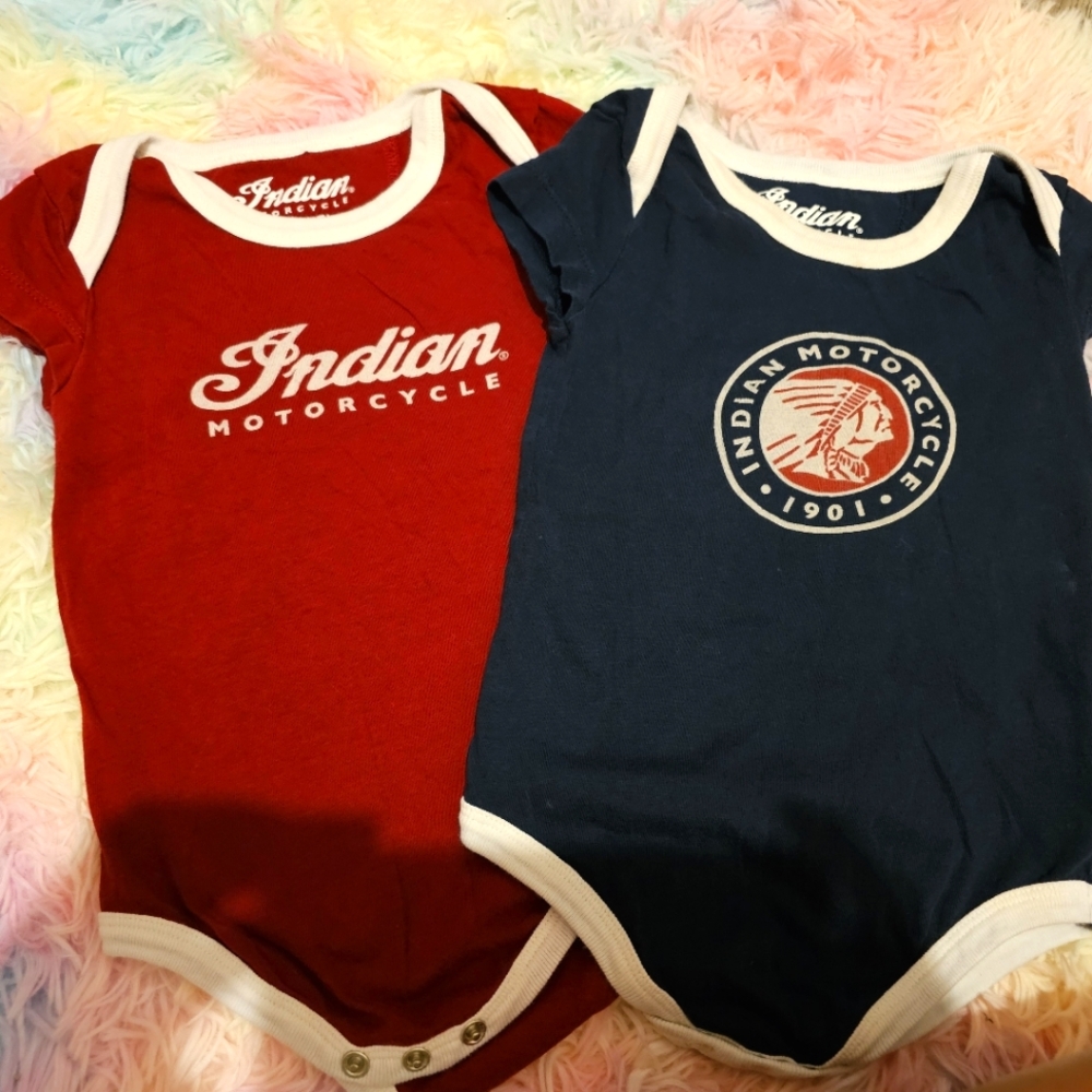Indian motorcycle onesies